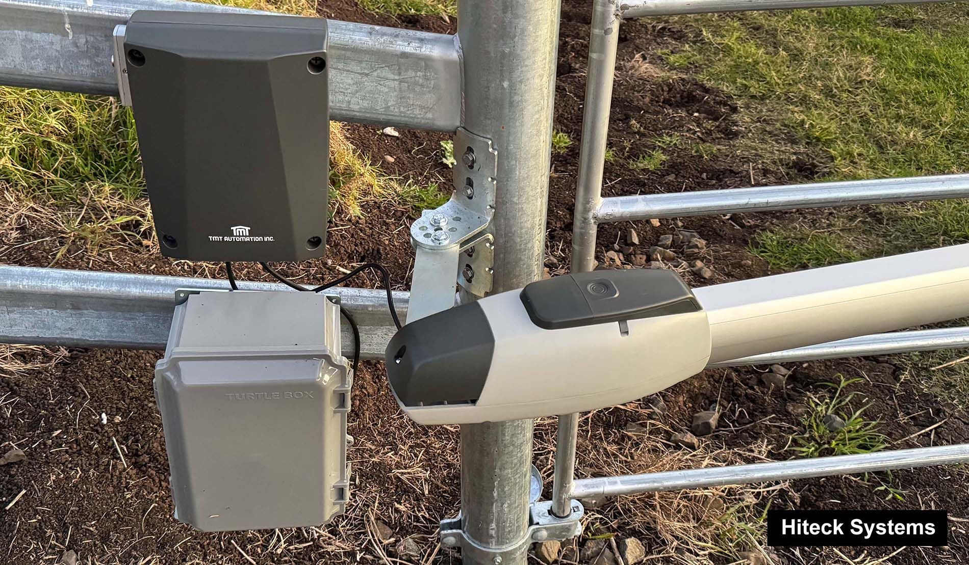 TMT 400lls single solar gate motor install