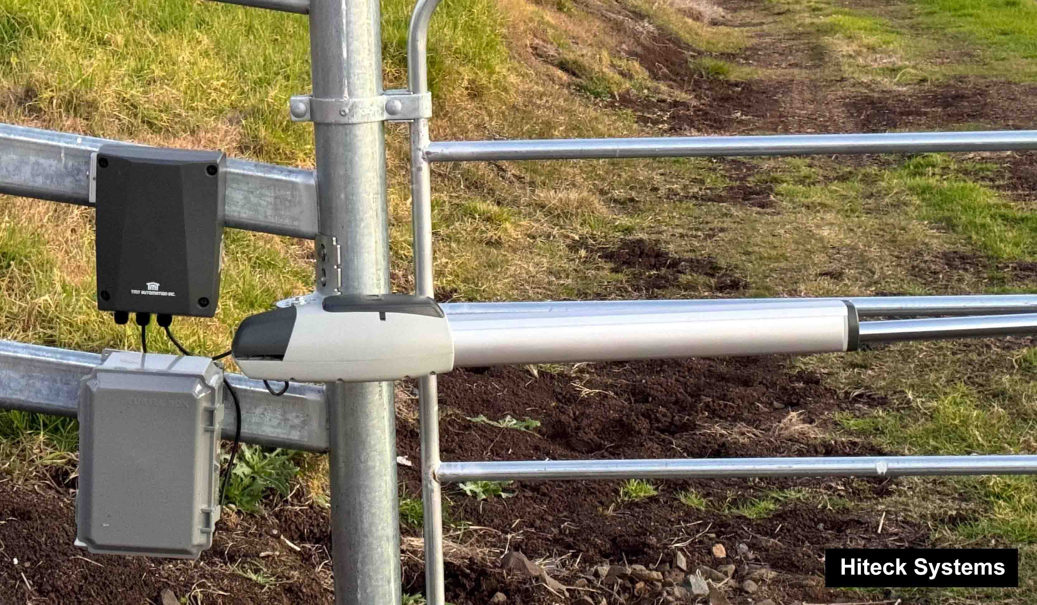 TMT 400lls single solar auto gate install