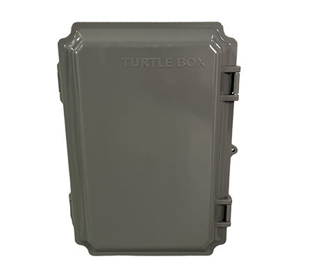 Battery box with bracket