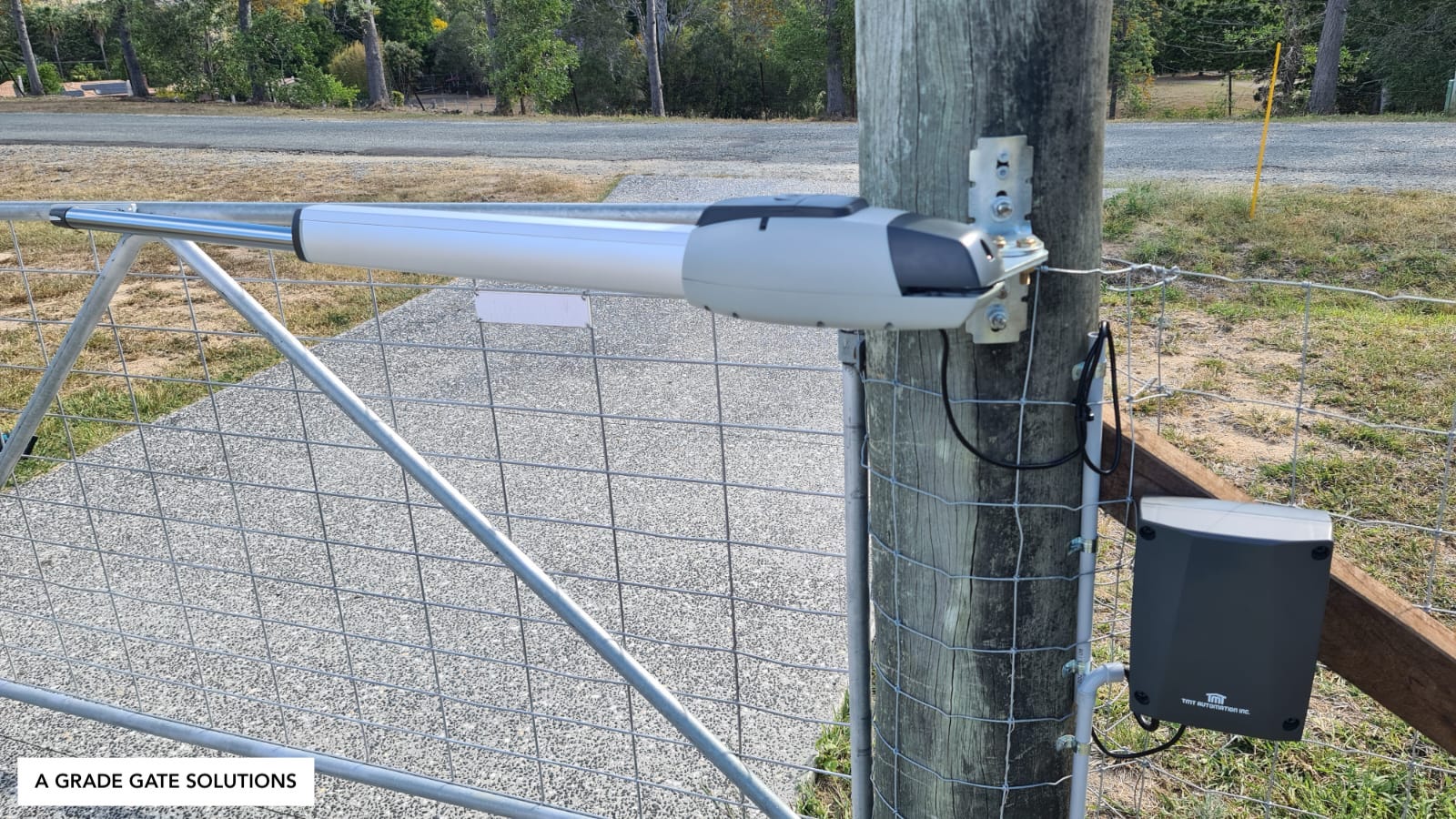 heavy duty solar gate, large solar gate opener