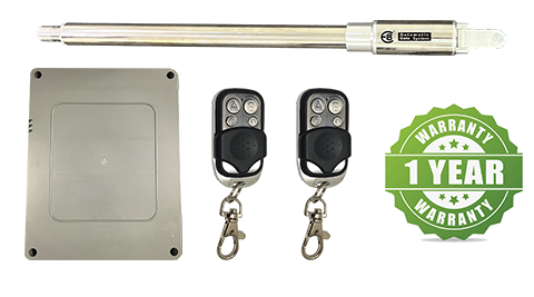 E8 single swing gate opener, swing gate, single swing gate, solar powered gates, farm gate opener, solar gate, auto gate, 