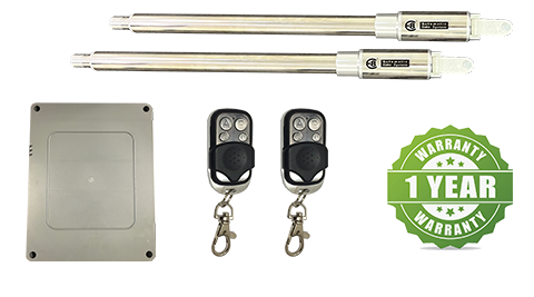E8 Double solar automatic farm gate opener, solar powered gates, gates powered solar, gates solar 