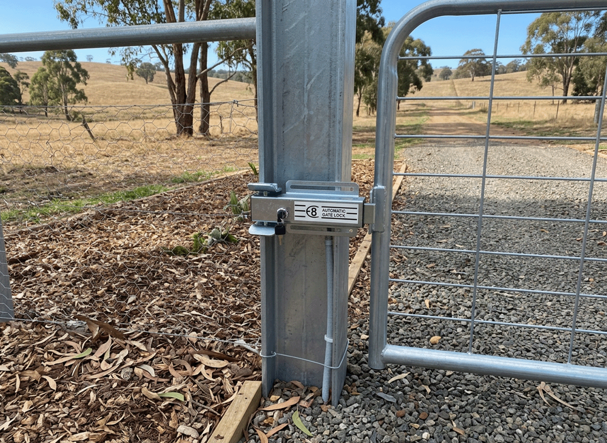 Electric Gate Lock for Swing Gates