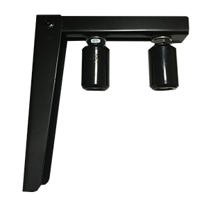 guide and rollers for driveway gate