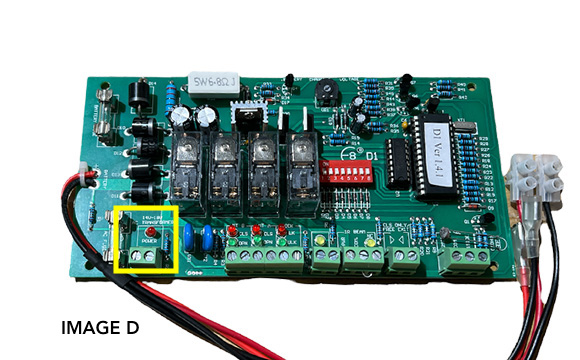 E8 D1 swing control board