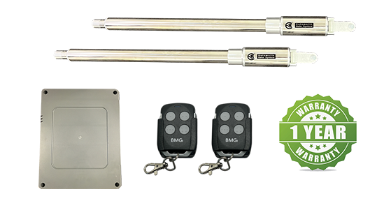 E8 Double solar and Electric automated gate opener kit