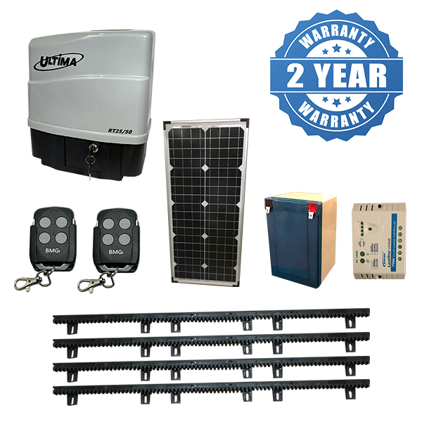Ultima RT auto gate opener, slide gate, solar slide gate, automatic sliding gate, driveway sliding gate
