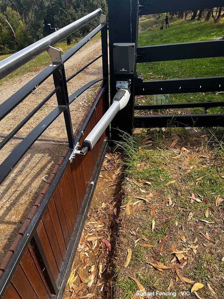 electric powered gate opener