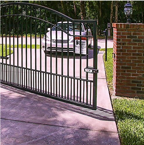 electric gate lock for swing gate