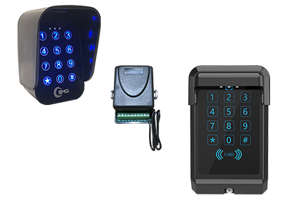 Wireless keypad and receiver