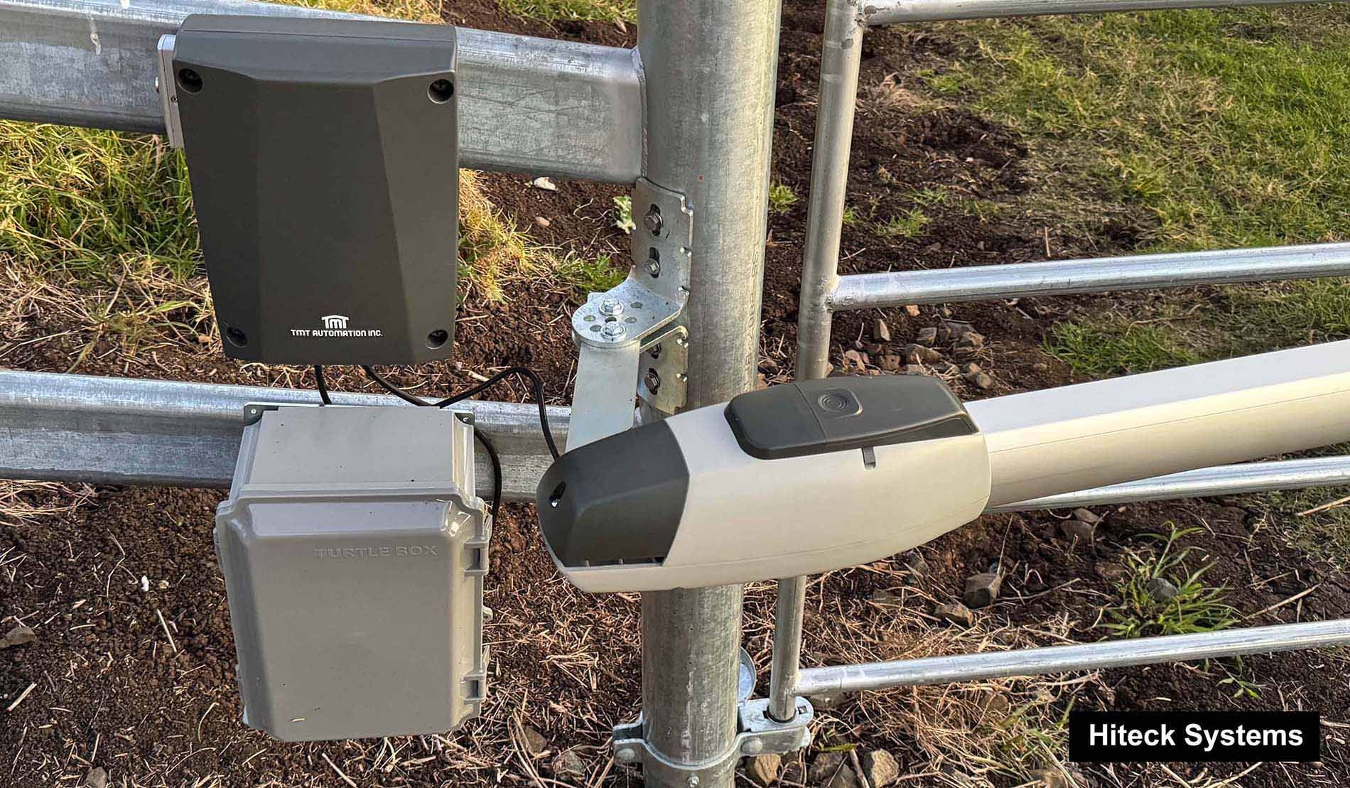 TMT 400lls single solar gate motor install