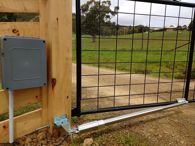 Farm Gate Opener Solar Farm Gate Farm Gate Automation