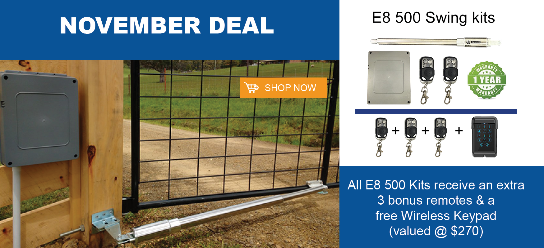 e8 swing kit sale