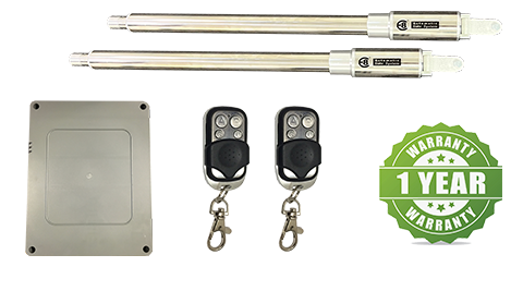 E8 Double solar and Electric automated gate opener kit